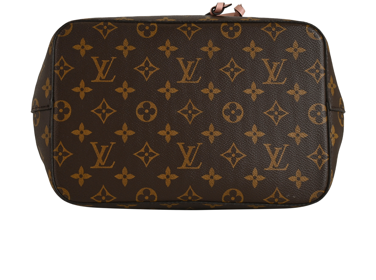 NeoNoe MM Bucket Bag, &pound;1,100, Handbags, Brown/Pink, Canvas/Leather, Top view